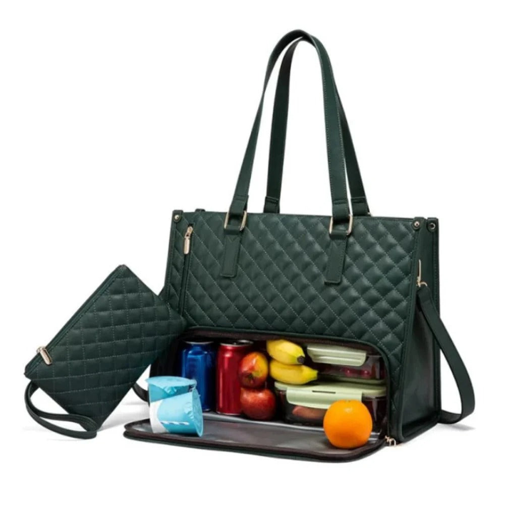 Bolso Cartera 2 en 1 con Compartimento para Lonchera