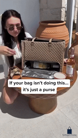 Bolso Cartera 2 en 1 con Compartimento para Lonchera